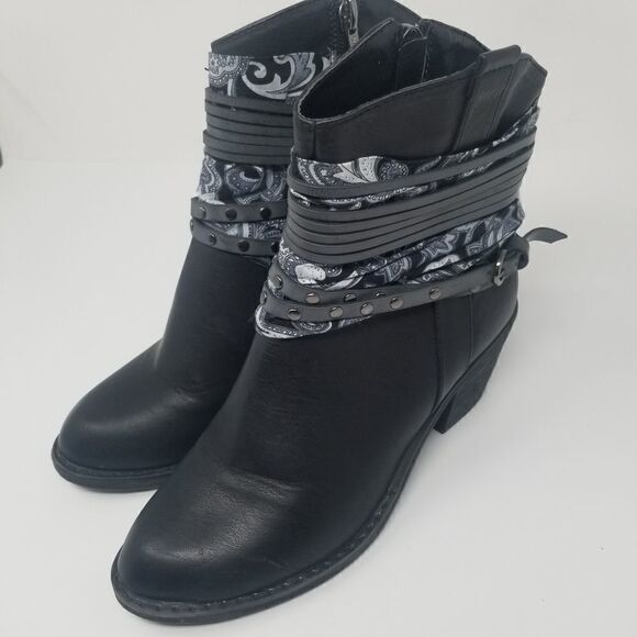 BLACK AND BLUE BREEZE ANKLE SIZE 5.5 - Picture 16 of 16